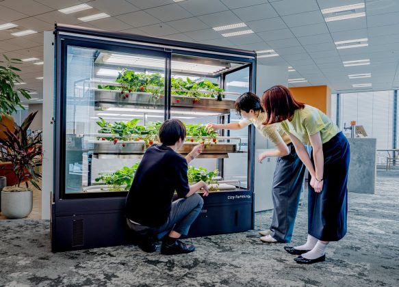 日販City Farming×オカムラ<br>オフィス向け植物工場パッケージ「City Farming with Okamura」提供開始<br>~農を通じた豊かなコミュニティをオフィス空間へ~